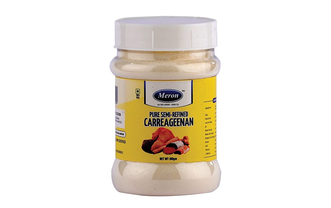 Meron Pure Semi-Refined Carreageenan   Jar  100 grams